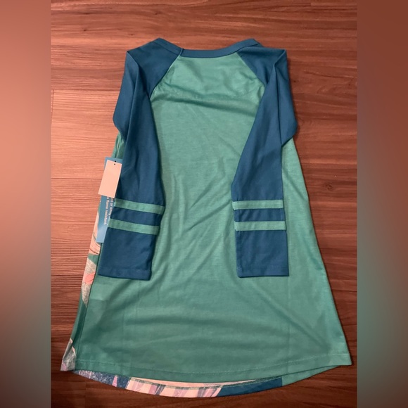 Disney Collection Long Sleeve Elsa Frozen Crew Neck Nightshirt gown size 5/6 - Picture 3 of 7